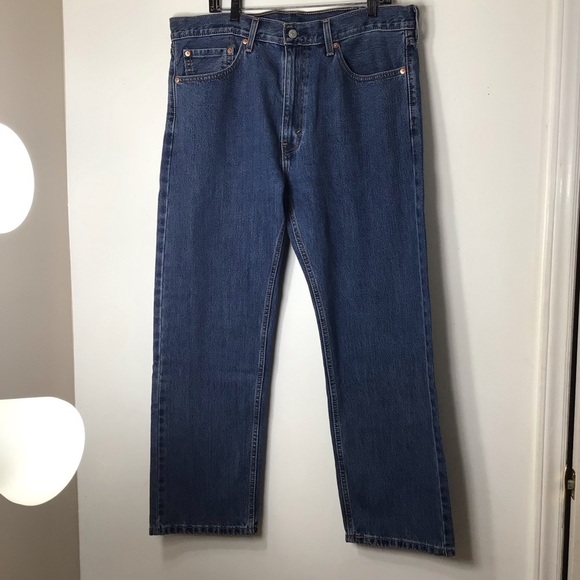 NWT Levi jeans 505 38 30 regular men blue - Picture 10 of 10